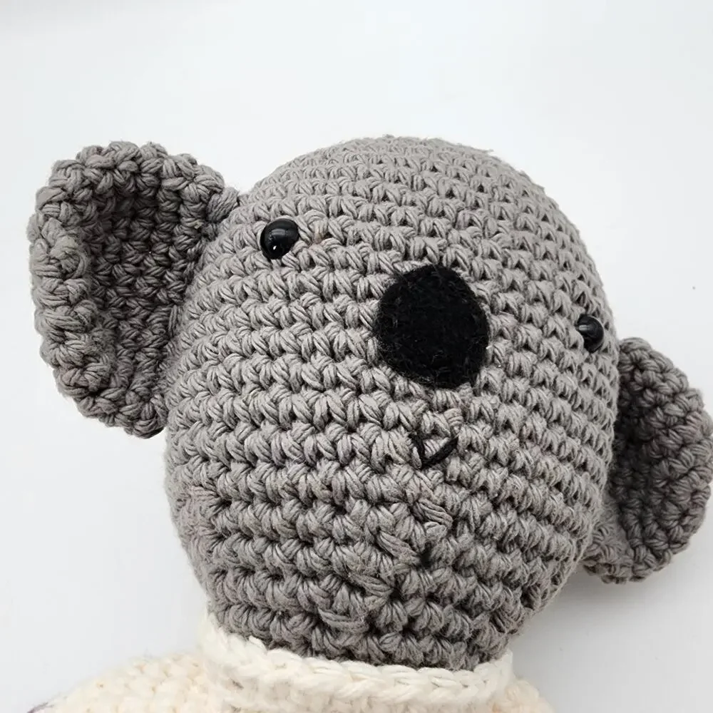 Crochet Koala Bear Plush Stuffed Animal Toy 10